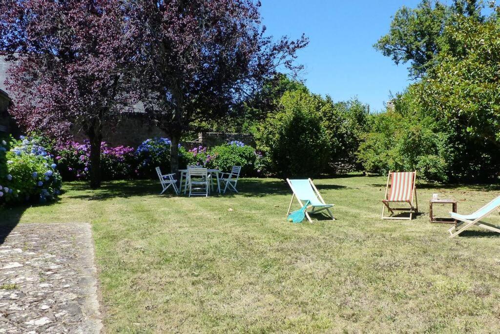 Crac'H, Grande Maison De Vacances Au Calme Crach Eksteriør billede