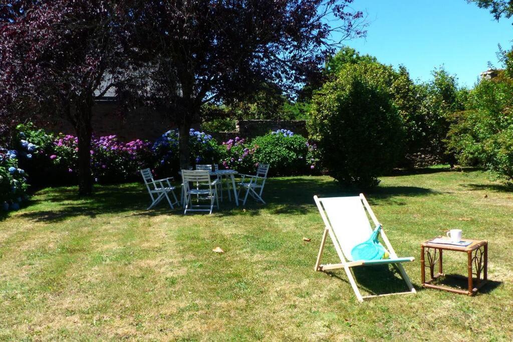 Crac'H, Grande Maison De Vacances Au Calme Crach Eksteriør billede
